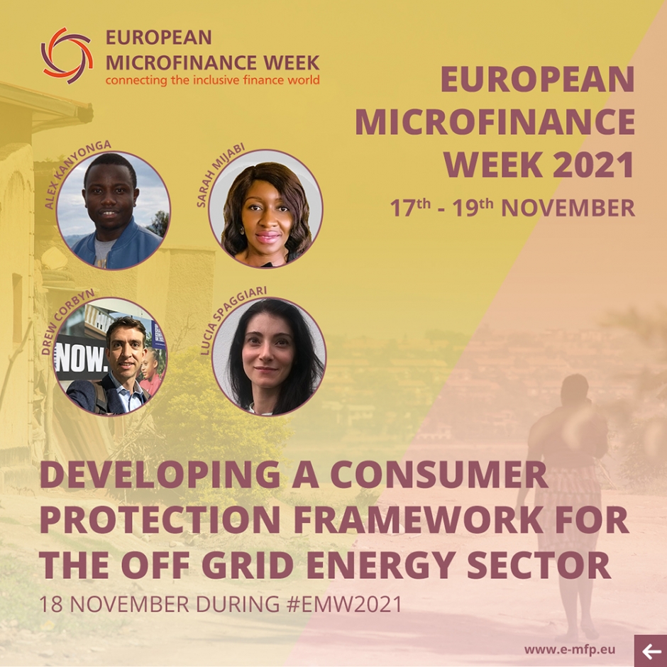 European Microfinance Week 2021 Programme & Sessions [PANEL SESSION