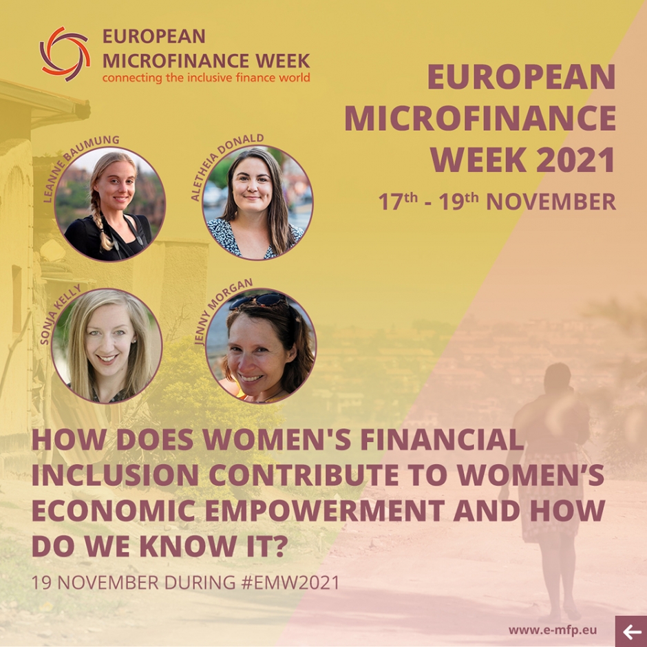 European Microfinance Week 2021 Programme & Sessions [PANEL SESSION